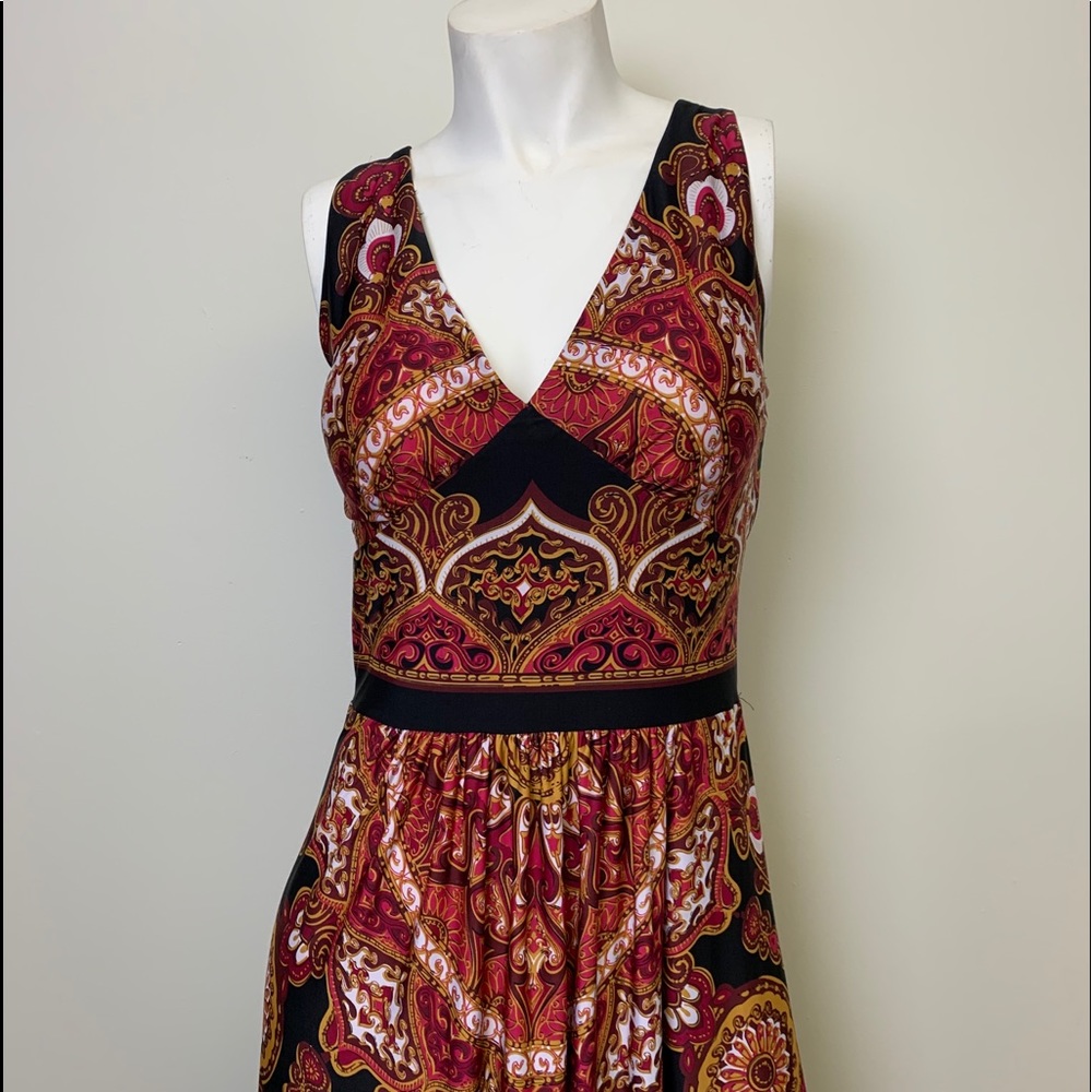 Sioni Maxi Dress Size M - Picture 2 of 11